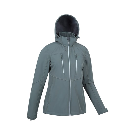 Mountain Warehouse dames/dames Genesis winddicht softshell jack (Groen) - Image 3