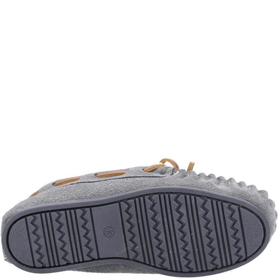 Hush Puppies Childrens/Kids Addison Suede Slippers (Grey)
