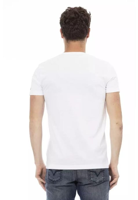 Trussardi Action Men's White Cotton T-Shirt