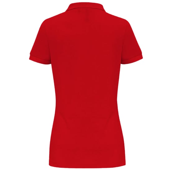 Asquith & Fox Dames/dames Poloshirt met korte mouwen en effen mouwen (Rood) - Image 2