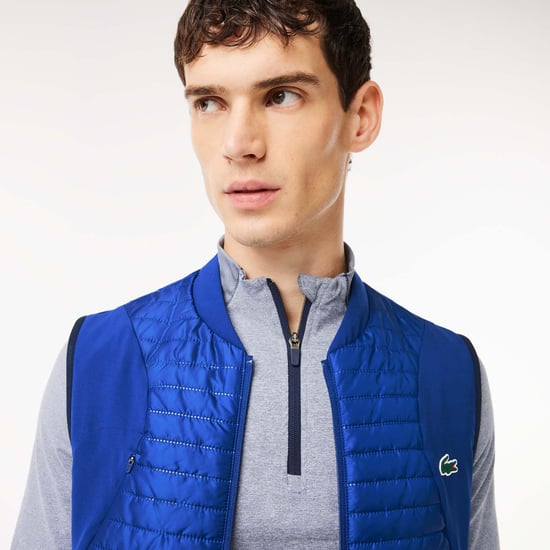 Men's Lacoste Sport Reversible Vest in Navy