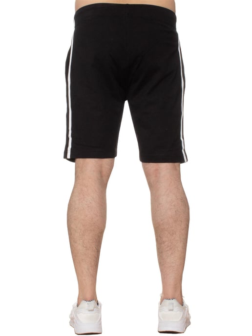 Enzo | Mens Lounge Shorts - Black - Image 4