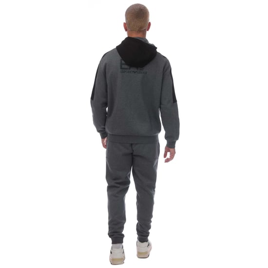 Men's Emporio Armani EA7 Logo Tracksuit in Grey