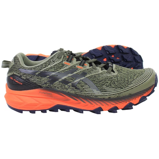 Asics Gel-Trabuco 10 Mens Green Running Shoes - Image 4