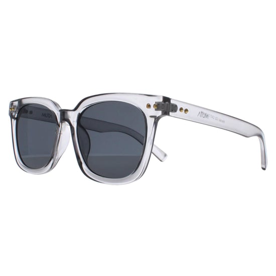 Atum Square Unisex Shiny Transparent Grey Smoke Grey Meraki