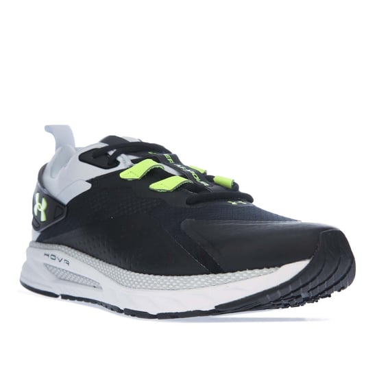 Men's Under Armour UA HOVR MVMNT Sportstyle Running Shoes in Black Grey