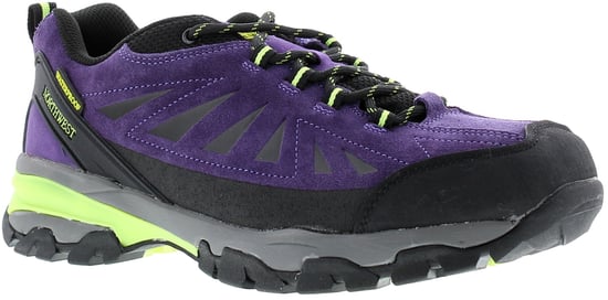Northwest Territory keele lo leather Womens Waterproof Walking Boots purple