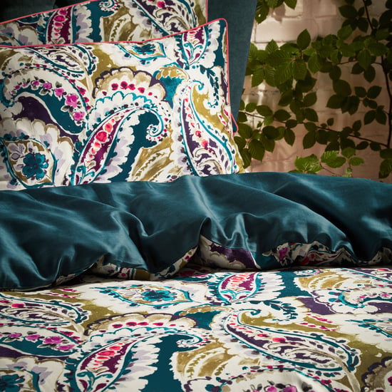 EW by Edinburgh Weavers Aretha Premium Cotton Sateen Duvet Cover Set - Image 2