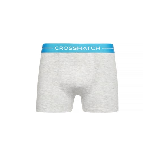 Crosshatch Mens Astral Boxershorts (Förpackning med 12) (Grey Marl) - Image 3