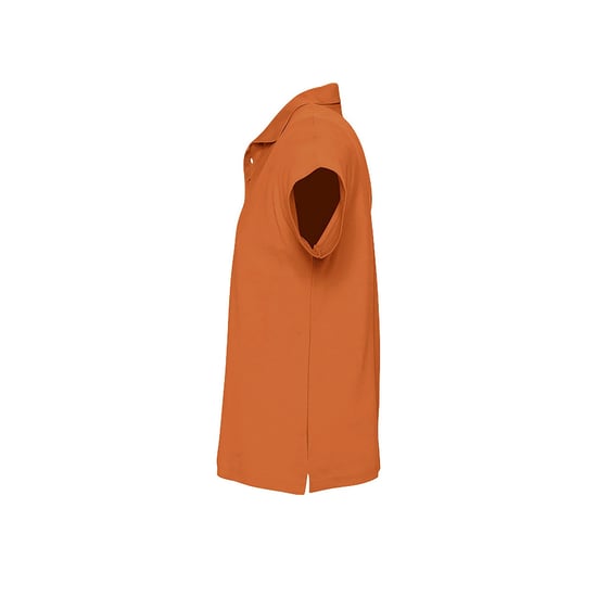 SOLS Heren Zomer II Pique Poloshirt met korte mouwen (Oranje) - Image 3