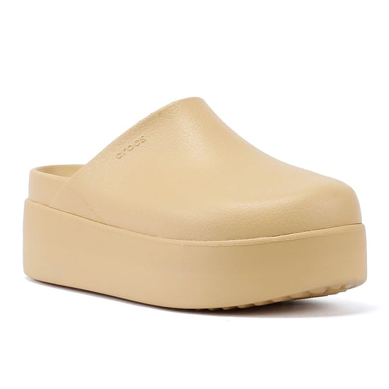 Crocs Dylan Platform Women's Wheat Clogs - Image 2