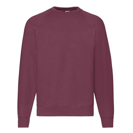 Fruit of the Loom Heren Klassiek Raglan Sweatshirt (Bourgondië) - Image 1