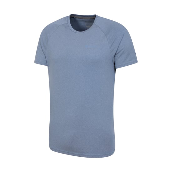 Mountain Warehouse Mens Agra Melange T-Shirt (Dark Blue) - Image 3