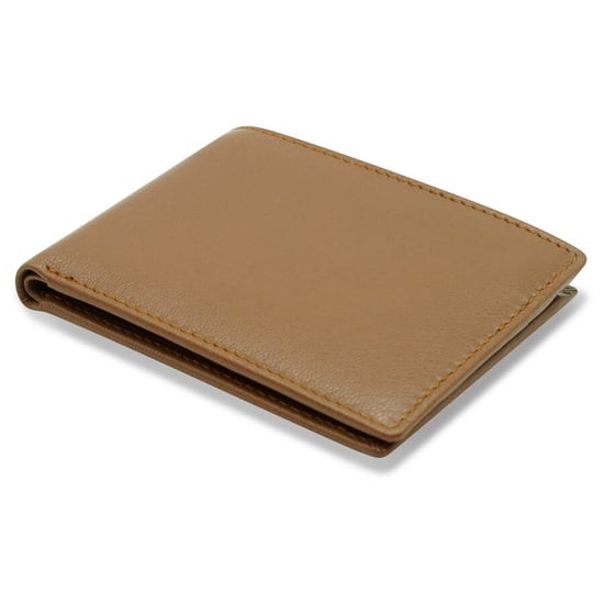 Barneys Originals Faux Leather Tan Wallet