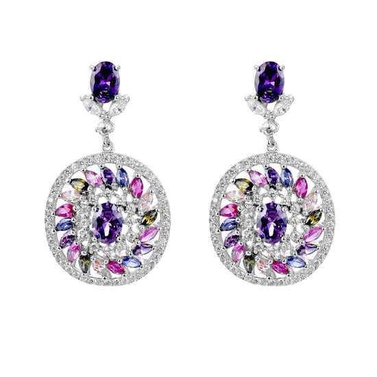 Orphelia 'Enya ' Women's 925 Sterling Silver Set: Earrings + Ring - Silver SET-7428 - Image 3
