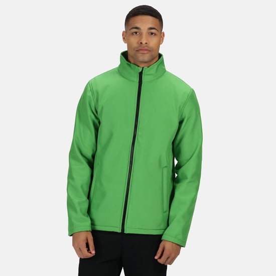 Regatta Standout Heren Ablaze Printable Softshell Jacket (Extreme Groen/Zwart) - Image 4