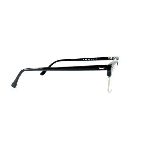 Ray-Ban Ronde Glanzend Zwarte Unisex Vrouwen Bril Monturen - Image 4