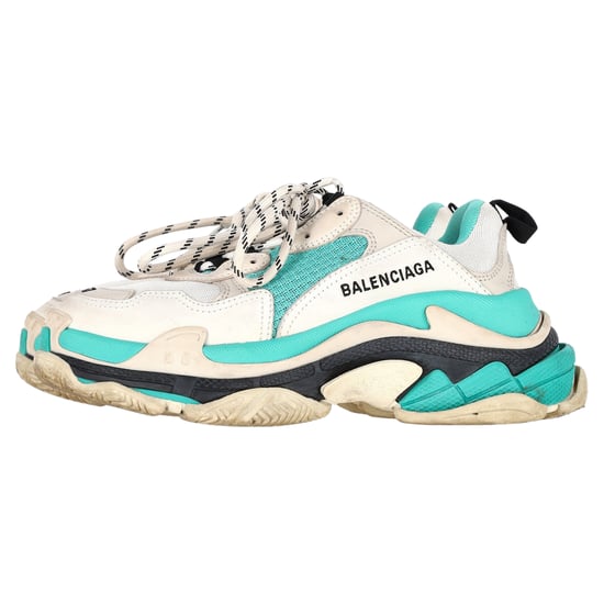 Balenciaga Triple S Sneakers in Turquoise Polyester - Image 5