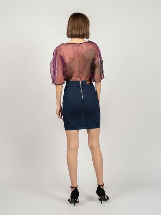 Patrizia Pepe Blouse Woman's Purple - Image 3