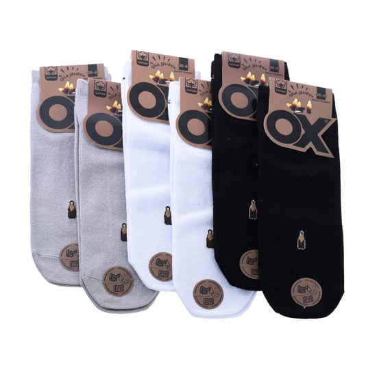 Pack of 6 low socks OX with fresh scents