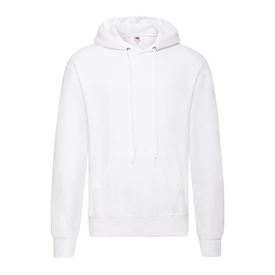 Fruit of the Loom Unisex Adult Polycotton Lightweight Hoodie (White) - Image 1