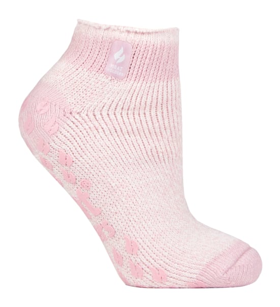 Heat Holders - Ladies Non Slip Thermal Ankle Slipper Socks with Grips - Image 1