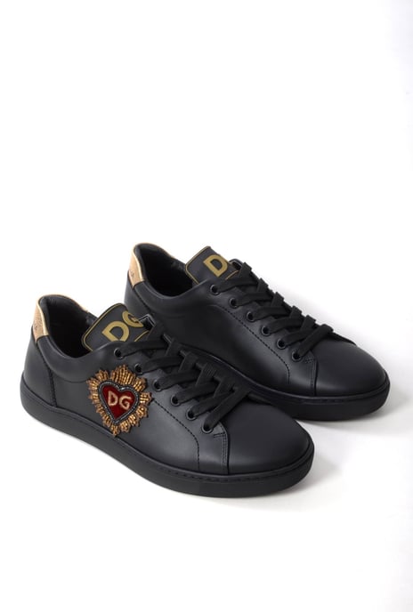 Dolce & Gabbana Men Embroidered Low-top Sneakers - Image 1