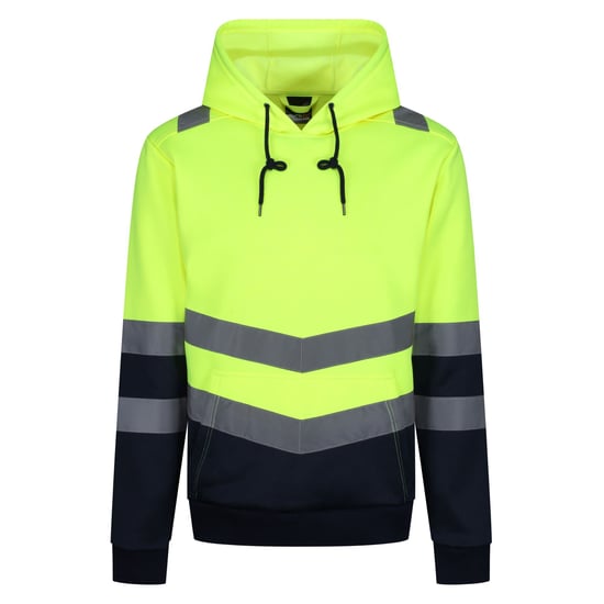 Regatta Mens Overhead High-Vis Hoodie (Yellow)