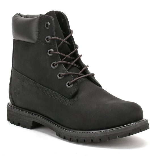 Timberland Dam 6 Inch Premium Svart Nubuck Läder Kängor - Image 2