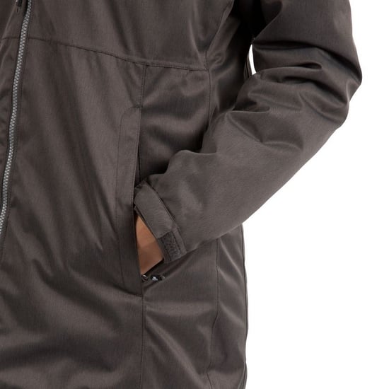 Trespass Womens/Ladies Wintry Padded Jacket (Dark Grey Marl)