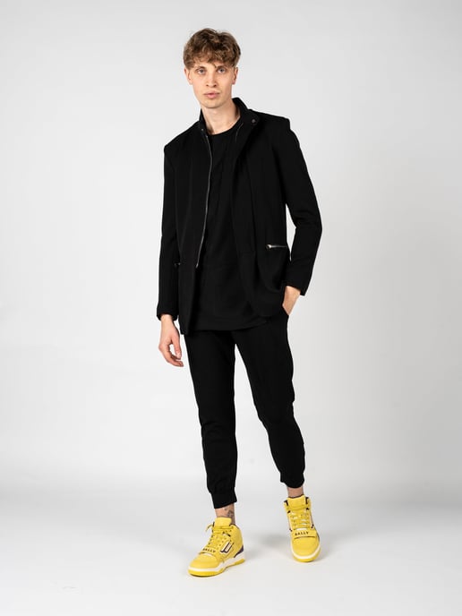 La Haine Inside Us Trousers LM009 Men's Black - Image 1