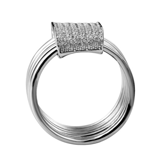 Orphelia Dames 925 Sterling Zilveren Ring - Zilver ZR-7417 - Image 2