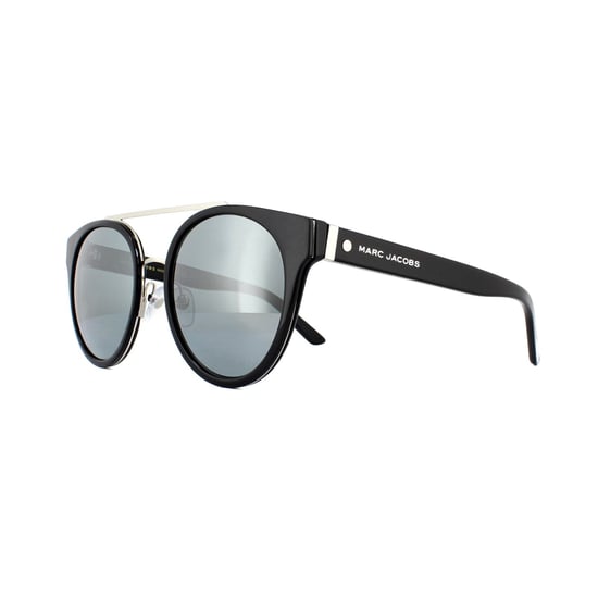 Marc Jacobs Sunglasses MARC 80/F/S 807 T4 Black Silver Mirror