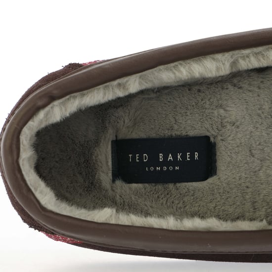Men's Ted Baker Vallant Moccasin Slipper in Brown - Image 6