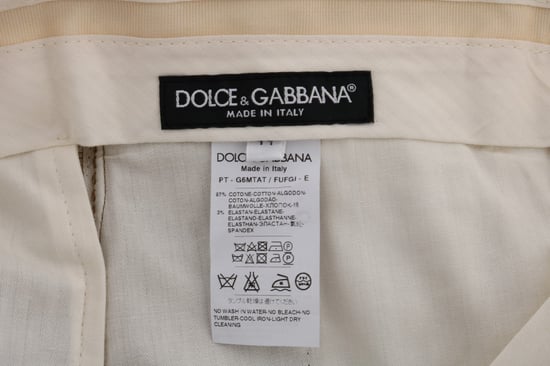 Stretch Cotton Formal Trousers - Image 6