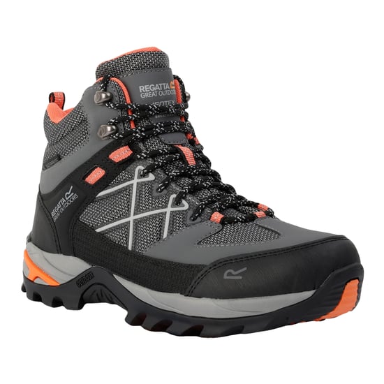 Regatta Womens/Ladies Samaris III Walking Boots (Dark Steel/Satsuma)