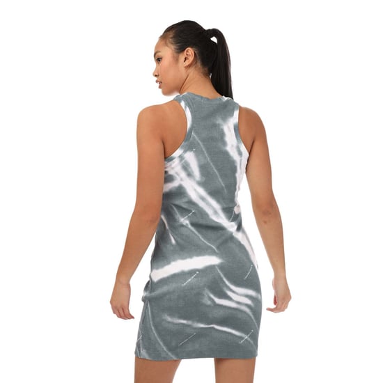 Women's Calvin Klein Aop Rib Dress in Blue