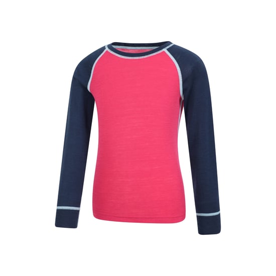 Mountain Warehouse Kinder/Kids Merino II Base Layer Set (Paars) - Image 4