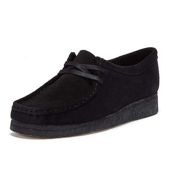 Clarks Originals Wallabee Suede Damskor - (Svart) - Image 3