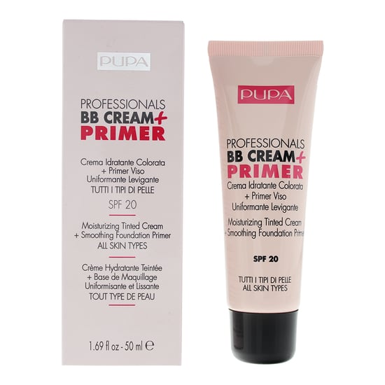 Pupa Professional Bb Cream + Primer 001 Nude Bb Cream 50ml - Image 1