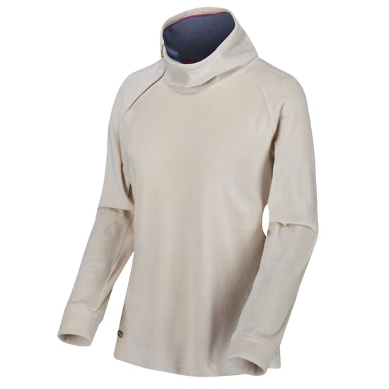 Regatta Womens/Ladies Cilona Velour Sweatshirt (Light Vanilla)