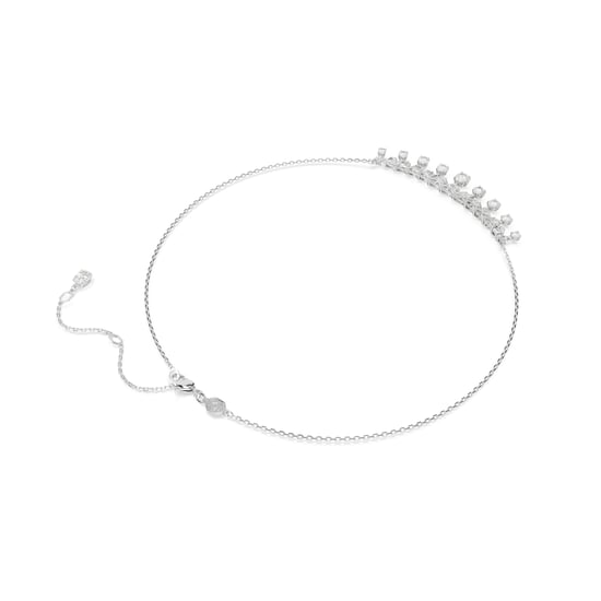 Swarovski 'Idyllia' Dames Ketting van Basismetalen - Zilver 5692637 - Image 4