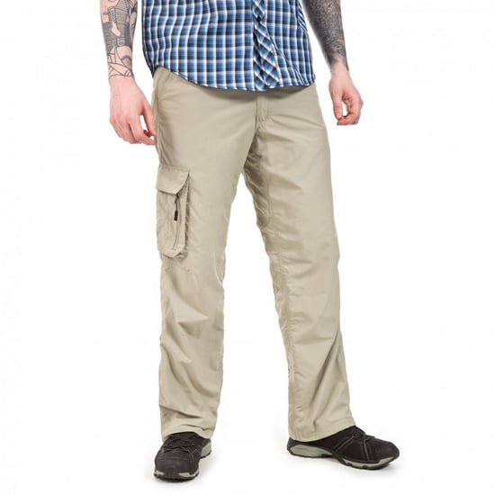 Trespass Mens Baslow Water Repellent Cargo Trousers (Bamboo) - Image 3