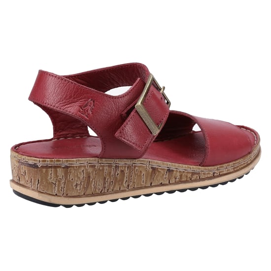 Hush Puppies Dames/dames Ellie leren sandalen (Bordeaux) - Image 2