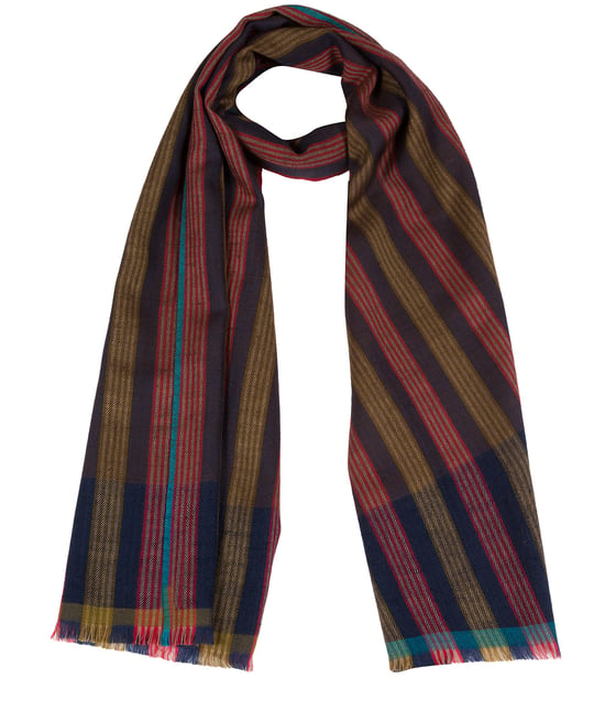 'Ratio' Cashmere & Merino Wool Pashmina