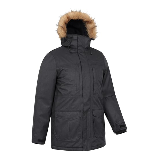 Mountain Warehouse Mens Gorge II Long Jacket (Black)