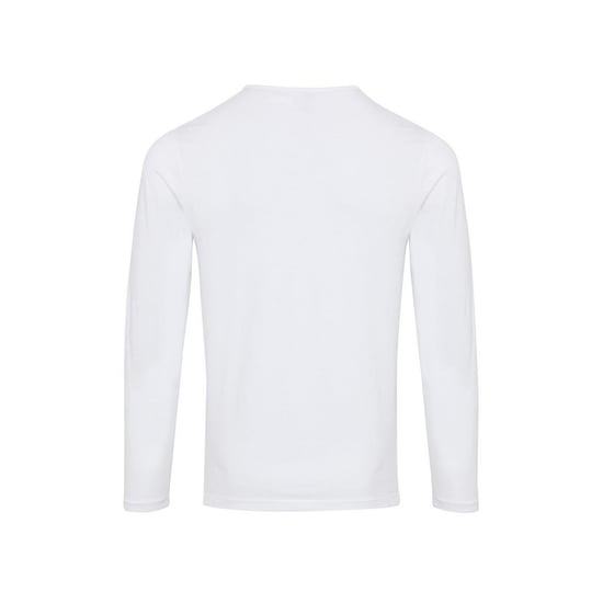 Premier Heren Long John Roll Sleeve T-shirt (Wit) - Image 2