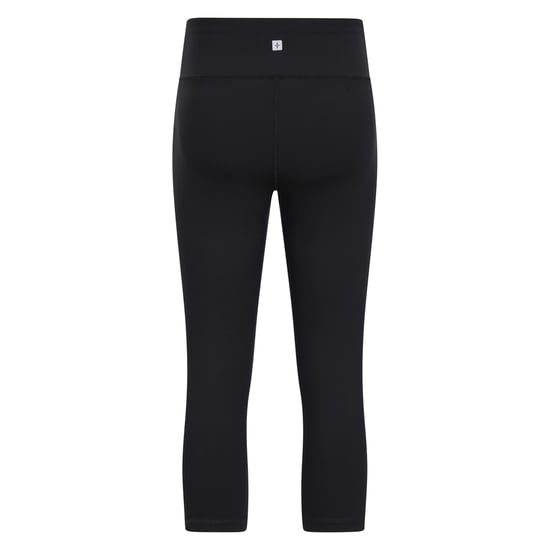 Mountain Warehouse Dam/Ladies Blackout Capri Leggings med hög midja (Svart) - Image 2