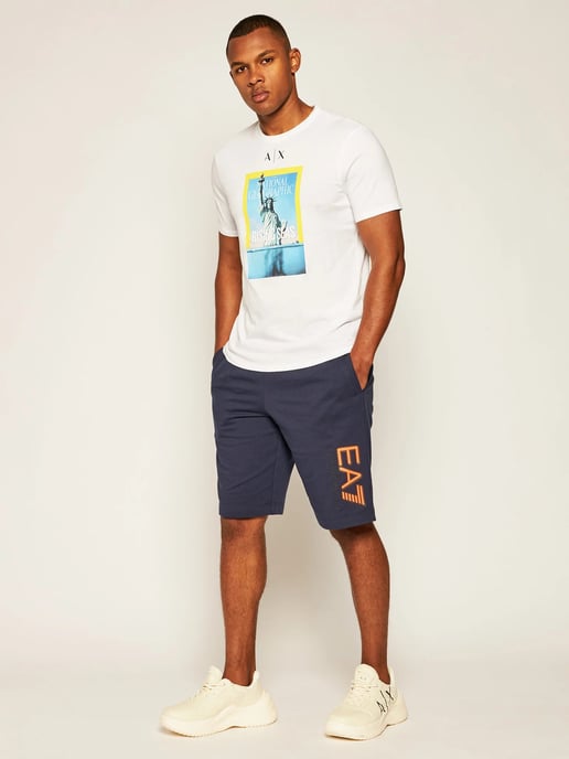 EA7 Men's Bermuda Shorts Navy