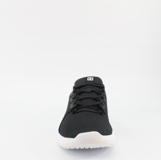 Under Armour Ripple 2.0 Black Textile Mens Lace Up Trainers - Image 6